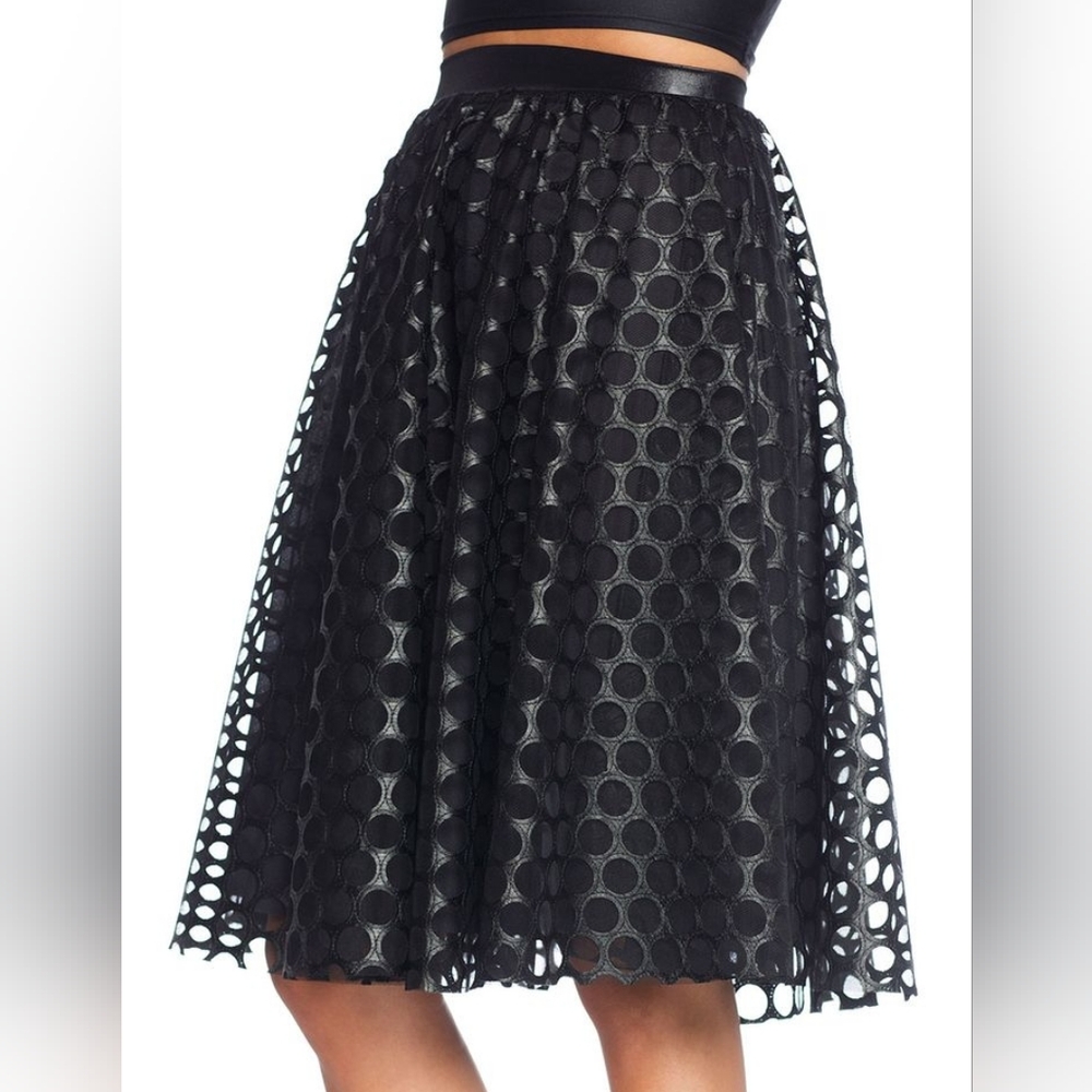 Blackmilk Popped Bubbles Midi Skirt